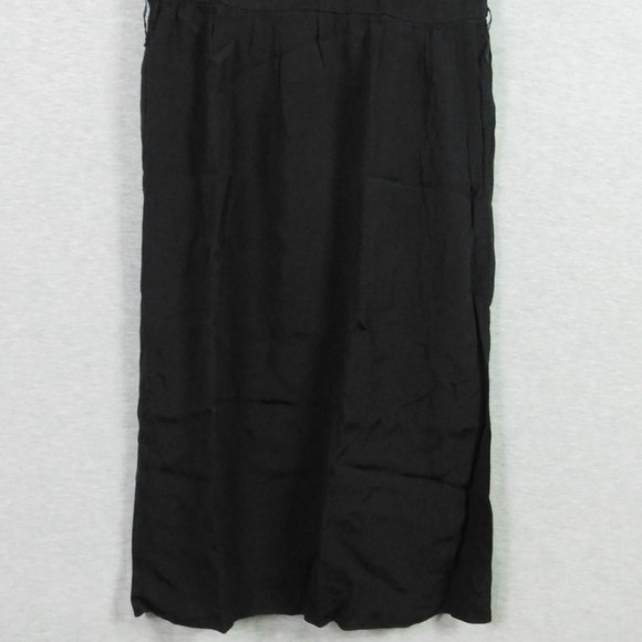 Vintage St. Gillian by Key Unger Women Dress 6 Black Beaded Short Sleeve - Picture 10 of 13